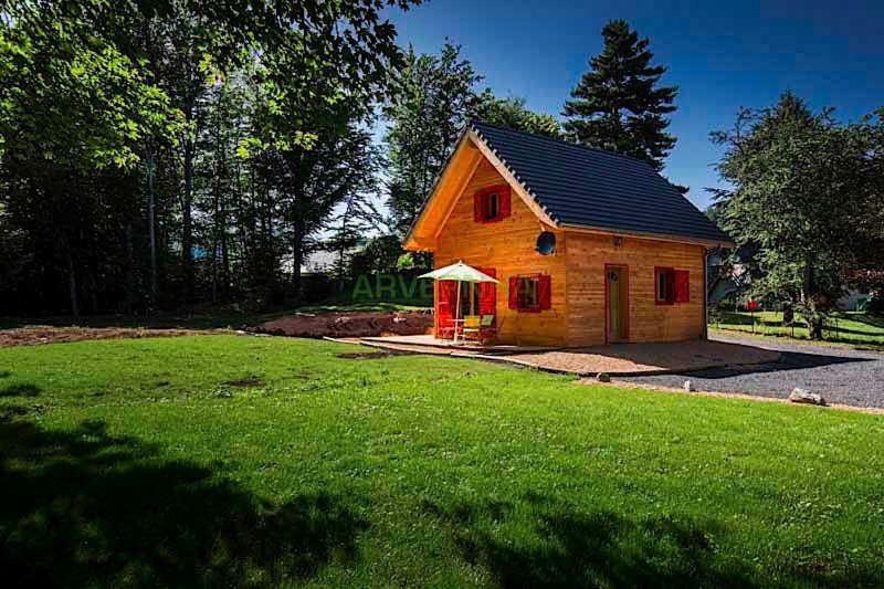 Chalet Des Noisettes Murol Exterior foto